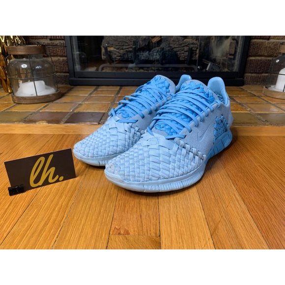 Size 11.5 Nike Free Inneva Woven 2 Lakeside Ice Blue Footscape Athletic Shoes 81 - Picture 2 of 10